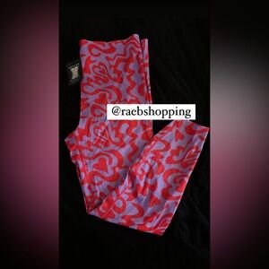 Savage Fenty purple and red leggings size 2x